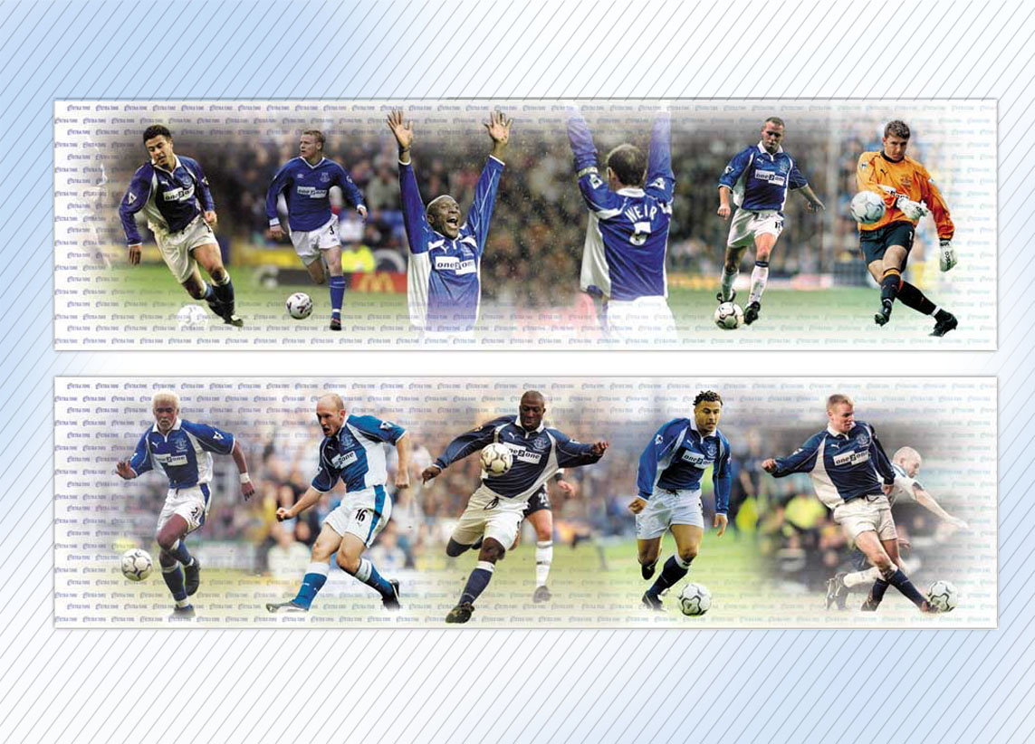 Everton FC Study Support Centre 'Extra Time' - classroom graphics